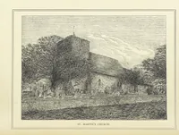 An illustration from Rambles round Old Canterbury ... With illustrations (1882)
