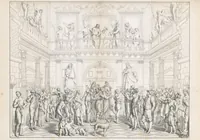 An illustration from Nuova guida storica, religiosa ed artistica al sacro monte di Varallo ed alle sue adiacenze, illustrata con disegni grafici ... Parte prima, contenente i lavori plastici (1857)