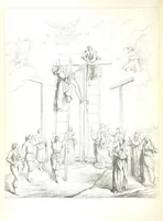 An illustration from Nuova guida storica, religiosa ed artistica al sacro monte di Varallo ed alle sue adiacenze, illustrata con disegni grafici ... Parte prima, contenente i lavori plastici (1857)