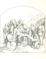 An illustration from Nuova guida storica, religiosa ed artistica al sacro monte di Varallo ed alle sue adiacenze, illustrata con disegni grafici ... Parte prima, contenente i lavori plastici (1857)