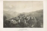 An illustration from Nuova guida storica, religiosa ed artistica al sacro monte di Varallo ed alle sue adiacenze, illustrata con disegni grafici ... Parte prima, contenente i lavori plastici (1857)