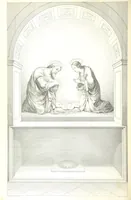 An illustration from Nuova guida storica, religiosa ed artistica al sacro monte di Varallo ed alle sue adiacenze, illustrata con disegni grafici ... Parte prima, contenente i lavori plastici (1857)