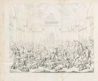 An illustration from Nuova guida storica, religiosa ed artistica al sacro monte di Varallo ed alle sue adiacenze, illustrata con disegni grafici ... Parte prima, contenente i lavori plastici (1857)