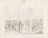 An illustration from Nuova guida storica, religiosa ed artistica al sacro monte di Varallo ed alle sue adiacenze, illustrata con disegni grafici ... Parte prima, contenente i lavori plastici (1857)