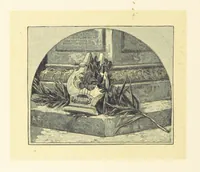 An illustration from Fifty Perfect Poems. Selected and edited by C. A. Dana and Rossiter Johnson. With seventy illustrations (1883)