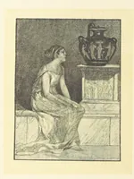 An illustration from Fifty Perfect Poems. Selected and edited by C. A. Dana and Rossiter Johnson. With seventy illustrations (1883)