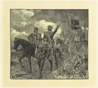 An illustration from Fifty Perfect Poems. Selected and edited by C. A. Dana and Rossiter Johnson. With seventy illustrations (1883)