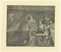 An illustration from Fifty Perfect Poems. Selected and edited by C. A. Dana and Rossiter Johnson. With seventy illustrations (1883)