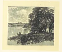 An illustration from Fifty Perfect Poems. Selected and edited by C. A. Dana and Rossiter Johnson. With seventy illustrations (1883)