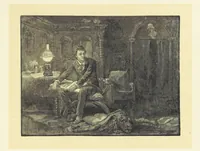 An illustration from Fifty Perfect Poems. Selected and edited by C. A. Dana and Rossiter Johnson. With seventy illustrations (1883)