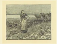 An illustration from Fifty Perfect Poems. Selected and edited by C. A. Dana and Rossiter Johnson. With seventy illustrations (1883)