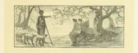 An illustration from Fifty Perfect Poems. Selected and edited by C. A. Dana and Rossiter Johnson. With seventy illustrations (1883)