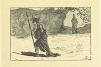 An illustration from Fifty Perfect Poems. Selected and edited by C. A. Dana and Rossiter Johnson. With seventy illustrations (1883)