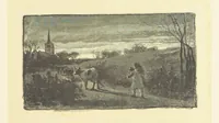 An illustration from Fifty Perfect Poems. Selected and edited by C. A. Dana and Rossiter Johnson. With seventy illustrations (1883)