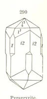 An illustration from A Text-Book of Mineralogy. With an extended treatise on crystallography and physical mineralogy. By E. S. Dana ... on the plan and with the co-operation of Professor James D. Dana, etc (1877)
