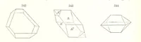 An illustration from A Text-Book of Mineralogy. With an extended treatise on crystallography and physical mineralogy. By E. S. Dana ... on the plan and with the co-operation of Professor James D. Dana, etc (1877)