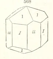 An illustration from A Text-Book of Mineralogy. With an extended treatise on crystallography and physical mineralogy. By E. S. Dana ... on the plan and with the co-operation of Professor James D. Dana, etc (1877)