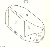 An illustration from A Text-Book of Mineralogy. With an extended treatise on crystallography and physical mineralogy. By E. S. Dana ... on the plan and with the co-operation of Professor James D. Dana, etc (1877)