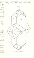 An illustration from A Text-Book of Mineralogy. With an extended treatise on crystallography and physical mineralogy. By E. S. Dana ... on the plan and with the co-operation of Professor James D. Dana, etc (1877)