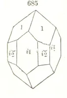An illustration from A Text-Book of Mineralogy. With an extended treatise on crystallography and physical mineralogy. By E. S. Dana ... on the plan and with the co-operation of Professor James D. Dana, etc (1877)