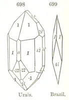 Picture 259 of 310 from A Text-Book of Mineralogy. With an extended treatise on crystallography and physical mineralogy. By E. S. Dana ... on the plan and with the co-operation of Professor James D. Dana, etc (1877), leaf 381