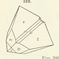 Picture 153 of 403 from A Text-Book of Mineralogy. With an extended treatise on crystallography and physical mineralogy ... on the plan and with the co-operation of ... James D. Dana ... With ... woodcuts ... Newly revised and enlarged. 17th edition, etc (1898), leaf 144