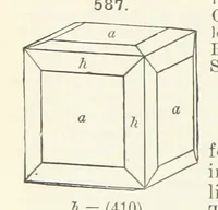 An illustration from A Text-Book of Mineralogy. With an extended treatise on crystallography and physical mineralogy ... on the plan and with the co-operation of ... James D. Dana ... With ... woodcuts ... Newly revised and enlarged. 17th edition, etc (1898)
