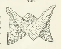 Picture 278 of 403 from A Text-Book of Mineralogy. With an extended treatise on crystallography and physical mineralogy ... on the plan and with the co-operation of ... James D. Dana ... With ... woodcuts ... Newly revised and enlarged. 17th edition, etc (1898), leaf 375