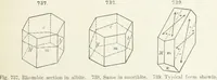 Picture 291 of 403 from A Text-Book of Mineralogy. With an extended treatise on crystallography and physical mineralogy ... on the plan and with the co-operation of ... James D. Dana ... With ... woodcuts ... Newly revised and enlarged. 17th edition, etc (1898), leaf 393