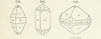 An illustration from A Text-Book of Mineralogy. With an extended treatise on crystallography and physical mineralogy ... on the plan and with the co-operation of ... James D. Dana ... With ... woodcuts ... Newly revised and enlarged. 17th edition, etc (1898)