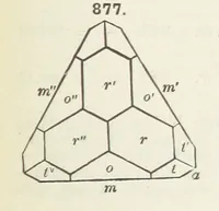 Picture 348 of 403 from A Text-Book of Mineralogy. With an extended treatise on crystallography and physical mineralogy ... on the plan and with the co-operation of ... James D. Dana ... With ... woodcuts ... Newly revised and enlarged. 17th edition, etc (1898), leaf 465