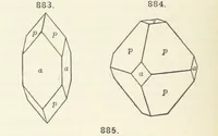 An illustration from A Text-Book of Mineralogy. With an extended treatise on crystallography and physical mineralogy ... on the plan and with the co-operation of ... James D. Dana ... With ... woodcuts ... Newly revised and enlarged. 17th edition, etc (1898)