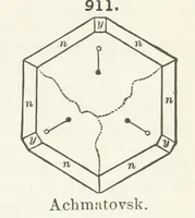 Picture 362 of 403 from A Text-Book of Mineralogy. With an extended treatise on crystallography and physical mineralogy ... on the plan and with the co-operation of ... James D. Dana ... With ... woodcuts ... Newly revised and enlarged. 17th edition, etc (1898), leaf 491