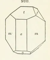 An illustration from A Text-Book of Mineralogy. With an extended treatise on crystallography and physical mineralogy ... on the plan and with the co-operation of ... James D. Dana ... With ... woodcuts ... Newly revised and enlarged. 17th edition, etc (1898)