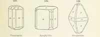 An illustration from A Text-Book of Mineralogy. With an extended treatise on crystallography and physical mineralogy ... on the plan and with the co-operation of ... James D. Dana ... With ... woodcuts ... Newly revised and enlarged. 17th edition, etc (1898)