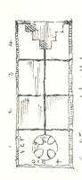 An illustration from A History of West Gower, Glamorganshire. (pt. 2. Historical Notices of the Parishes of Llanmadoc and Cheriton, etc.-pt. 3. Historical Notices of the Parishes of Llangenydd and Rhosili, etc.-pt. 4. Historical Notices of the Parishes of Penrice, Oxwich and Nicholaston, etc.) (1877)