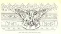 An illustration from A History of West Gower, Glamorganshire. (pt. 2. Historical Notices of the Parishes of Llanmadoc and Cheriton, etc.-pt. 3. Historical Notices of the Parishes of Llangenydd and Rhosili, etc.-pt. 4. Historical Notices of the Parishes of Penrice, Oxwich and Nicholaston, etc.) (1877)