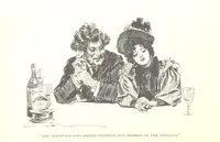 An illustration from About Paris ... Illustrated by Charles Dana Gibson (1895)