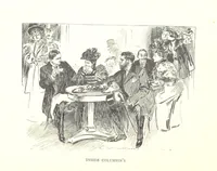 An illustration from About Paris ... Illustrated by Charles Dana Gibson (1895)