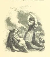 An illustration from Dawn to Daylight: or, Gleams from the poets of twelve centuries. With above two hundred illustrations (1874)