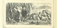 An illustration from Dawn to Daylight: or, Gleams from the poets of twelve centuries. With above two hundred illustrations (1874)