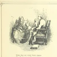 An illustration from Dawn to Daylight: or, Gleams from the poets of twelve centuries. With above two hundred illustrations (1874)