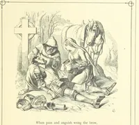 An illustration from Dawn to Daylight: or, Gleams from the poets of twelve centuries. With above two hundred illustrations (1874)