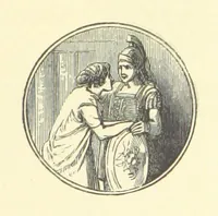 An illustration from Dawn to Daylight: or, Gleams from the poets of twelve centuries. With above two hundred illustrations (1874)