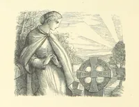 An illustration from Dawn to Daylight: or, Gleams from the poets of twelve centuries. With above two hundred illustrations (1874)