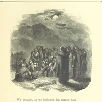 An illustration from Dawn to Daylight: or, Gleams from the poets of twelve centuries. With above two hundred illustrations (1874)