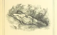 An illustration from Dawn to Daylight: or, Gleams from the poets of twelve centuries. With above two hundred illustrations (1874)