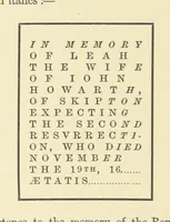Picture 10 of 17 from History of Skipton ... With illustrations, etc (1882), leaf 198