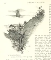 An illustration from The Life and Strange Surprising Adventures of Robinson Crusoe ... Illustrated (1895)
