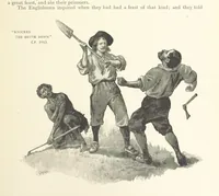 An illustration from The Life and Strange Surprising Adventures of Robinson Crusoe ... Illustrated (1895)